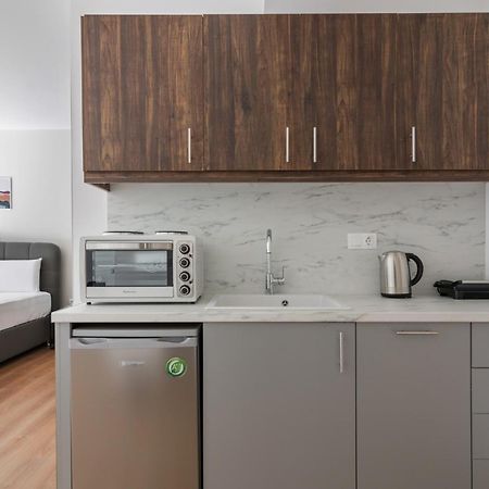 Leochares Lifestyle Apartments - Self Check-In Athén Szoba fotó