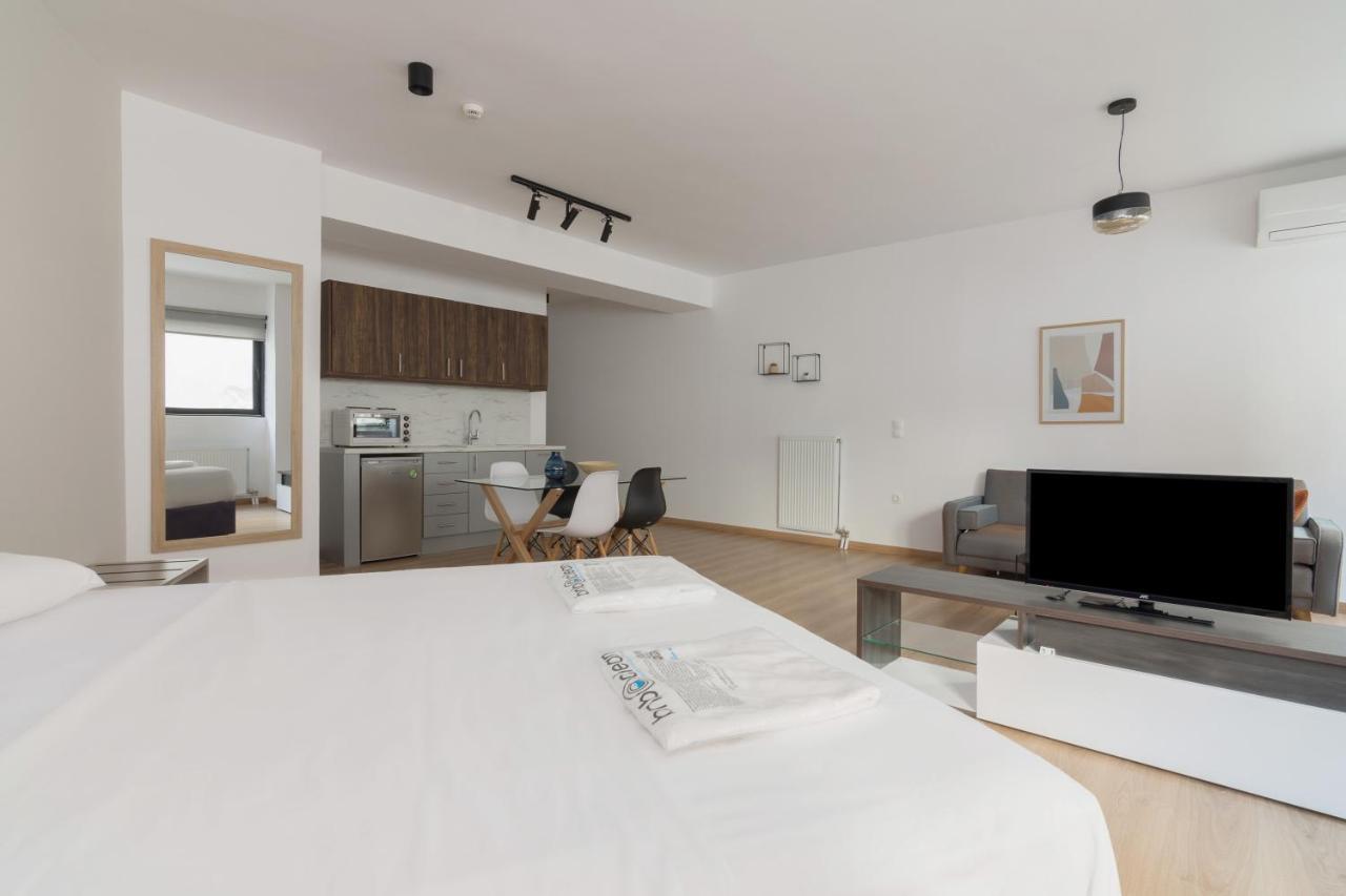 Leochares Lifestyle Apartments - Self Check-In Athén Kültér fotó
