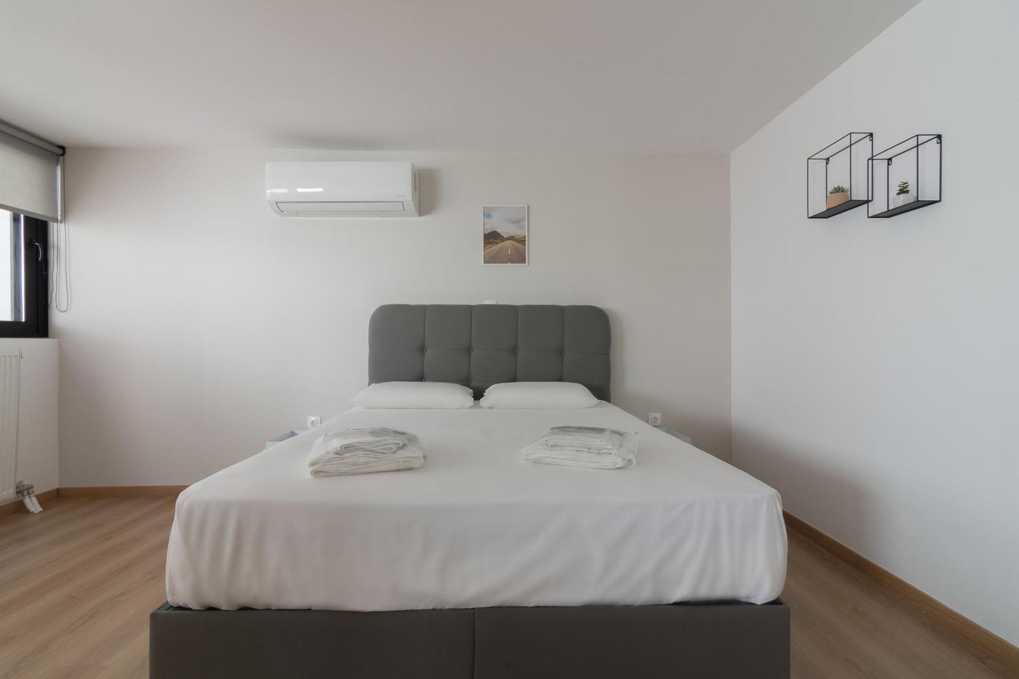 Leochares Lifestyle Apartments - Self Check-In Athén Szoba fotó