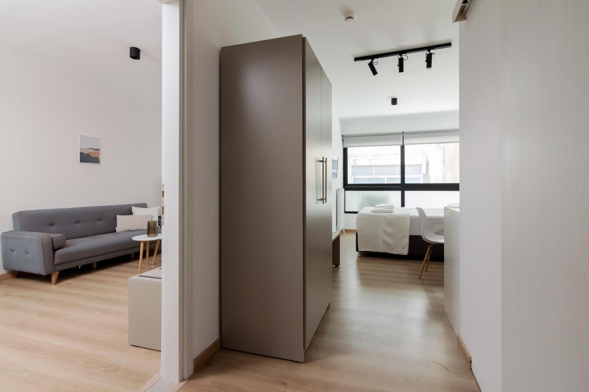 Leochares Lifestyle Apartments - Self Check-In Athén Szoba fotó
